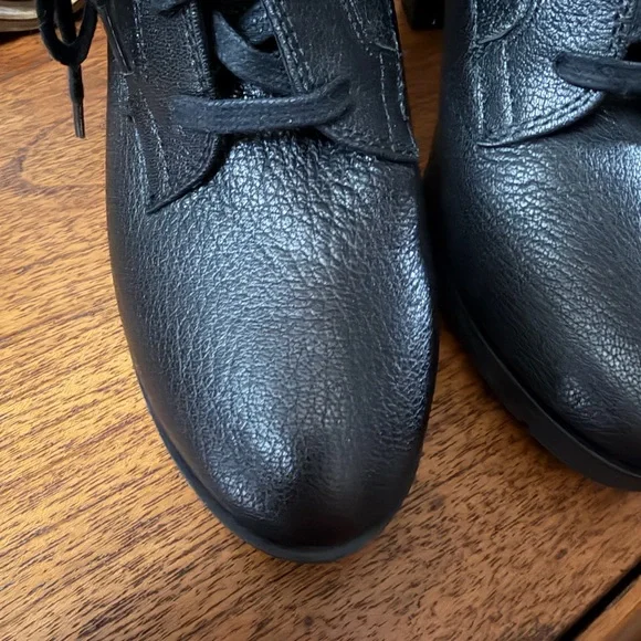 Corso Como Black Lace-Up Ankle Boots - Picture 6 of 15